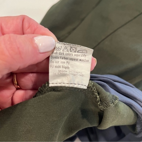 Maaci Green Straight Leg Maternity Pants Medium - Picture 4 of 9